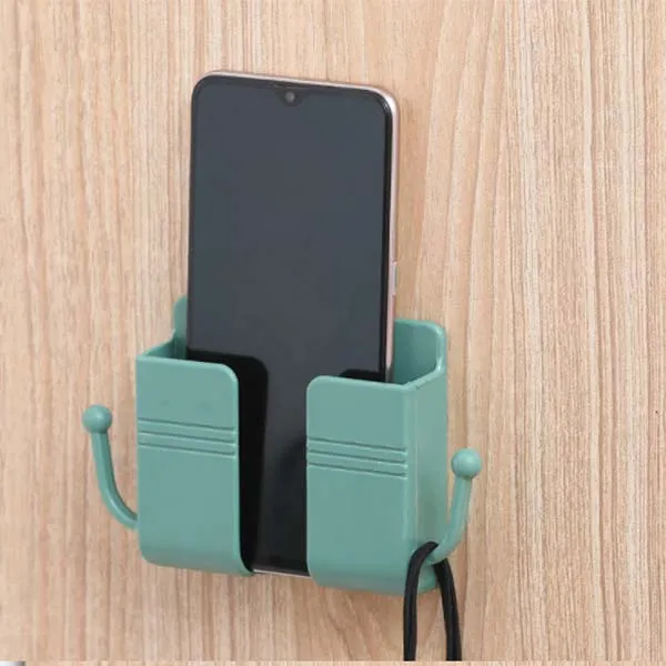Picture of Multi-function Wall Mounted Organizer Holder, Storage Box, Remote Control, Mobile Phone Charging Hanging Holder