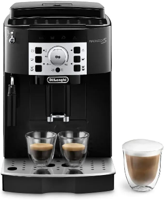Picture of De'Longhi Magnifica S, Automatic Bean to Cup Coffee Machine, Espresso and Cappuccino Maker, ECAM22.140.B, Black