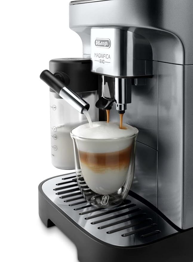 Picture of DeLonghi Ecam290.61 - Magnifica Evo|Bean To Cup Fully Automatic Coffee Machine(Silver Black)