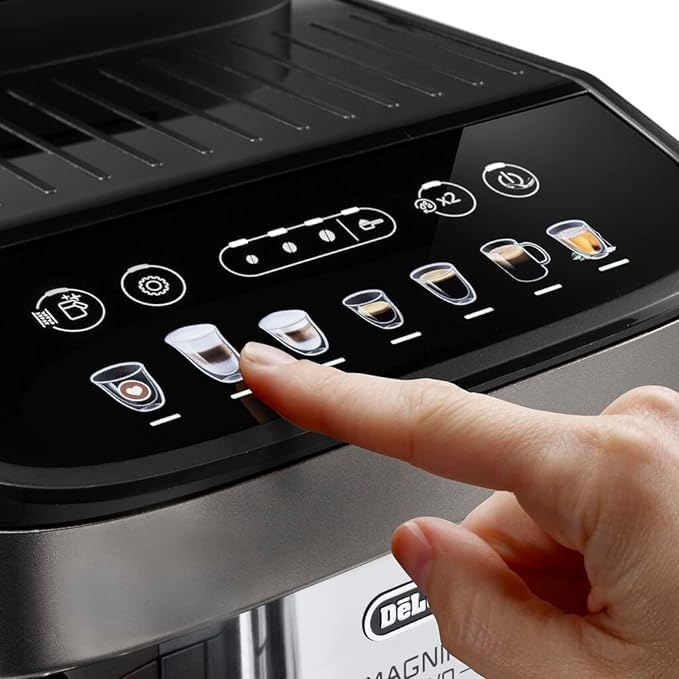 Picture of DeLonghi Ecam290.81 - Magnifica Evo|Bean To Cup Fully Automatic Coffee Machine (Titanium Black)