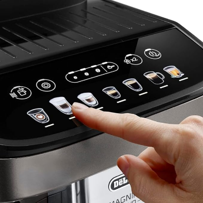 Picture of DeLonghi Ecam290.81 - Magnifica Evo|Bean To Cup Fully Automatic Coffee Machine (Titanium Black)