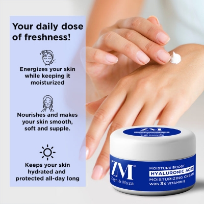 Picture of ZM 3X Moisturizing Cream 50 GM Vitamin E BD