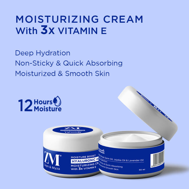Picture of ZM 3X Moisturizing Cream 50 GM Vitamin E BD