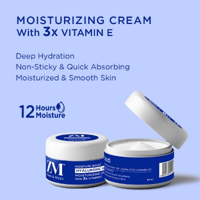 Picture of ZM 3X Moisturizing Cream 50 GM Vitamin E BD