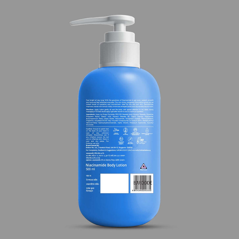Picture of ZM Body Lotion 500 ML Niacinamide BD