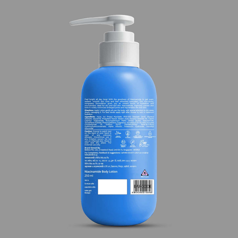 Picture of ZM Body Lotion 250 ML Niacinamide BD