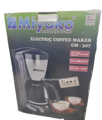 Miyako CM 327 Electric Coffee Maker 12-15 Cup Capacity Digital Squareonline shop bangladeshothoba.com