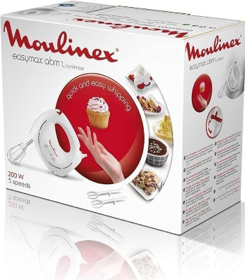 Moulinex HM2501B1 Easy Max Hand Mixer 5 speeds 200 Watts Digital Squareonline shop bangladeshothoba.com