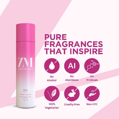 Picture of ZM No Alcohol Perfume 160 ML Women Lyric BD