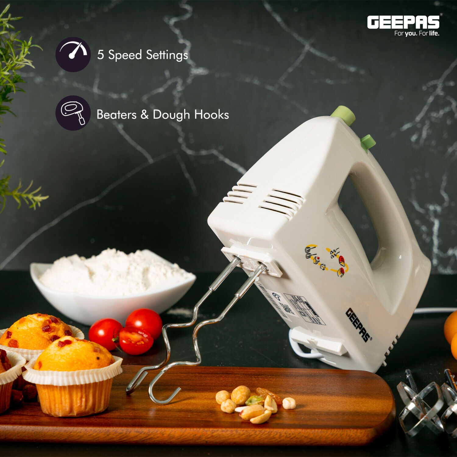 Geepas GHM2001N Hand Mixer Egg Beater Digital Squareonline shop bangladeshothoba.com