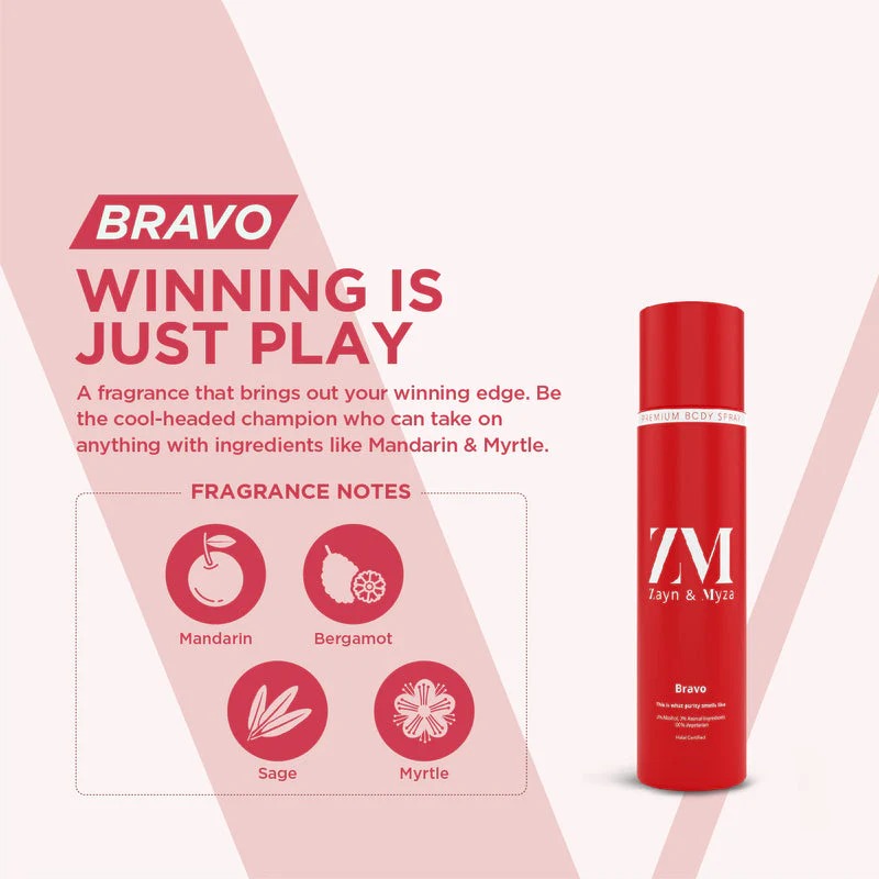 Picture of ZM Premium No Alcohol Perfume 160 ML Men Bravo BD