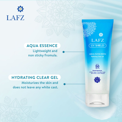 Picture of Lafz UV Shield Sunscreen Gel 50 GM Aqua BD