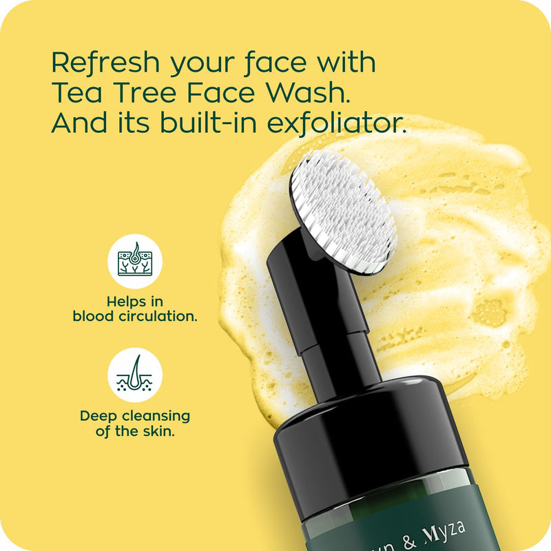 Picture of ZM Foaming Face Wash 100 ML Men Tea Tree & Salyicylic Acid BD