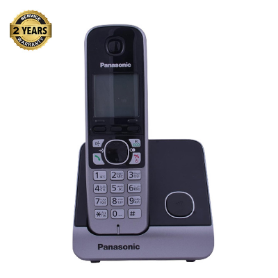 Panasonic KXTG6711 DECT Cordless Phone (Black) Digital Squareonline shop bangladeshothoba.com
