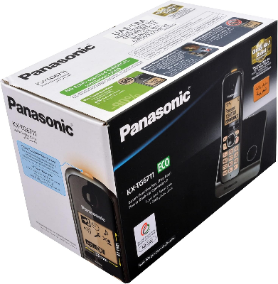 Panasonic KXTG6711 DECT Cordless Phone (Black) Digital Squareonline shop bangladeshothoba.com