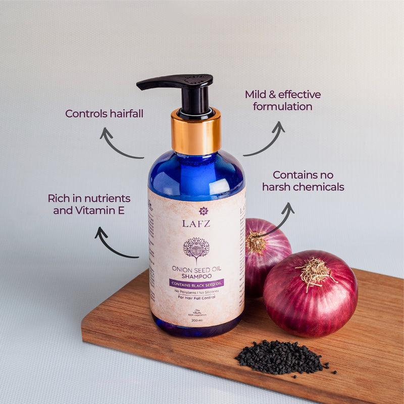 Picture of Lafz Hair Shampoo Bangladesh 200 ML Onion And Black Seed