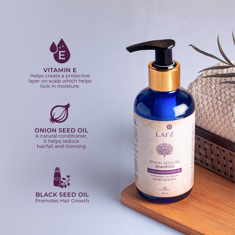 Picture of Lafz Hair Shampoo Bangladesh 200 ML Onion And Black Seed