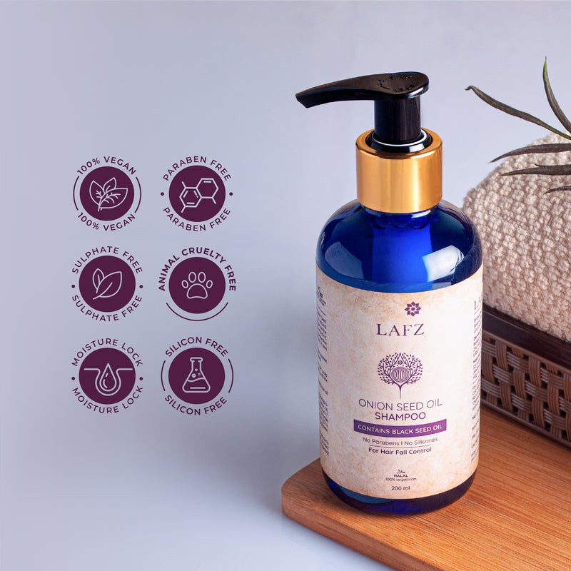 Picture of Lafz Hair Shampoo Bangladesh 200 ML Onion And Black Seed