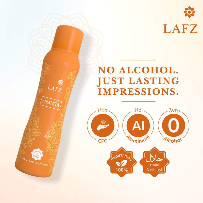 Picture of Lafz Body Spray 160 ML Women No Alcohol Anahita BD