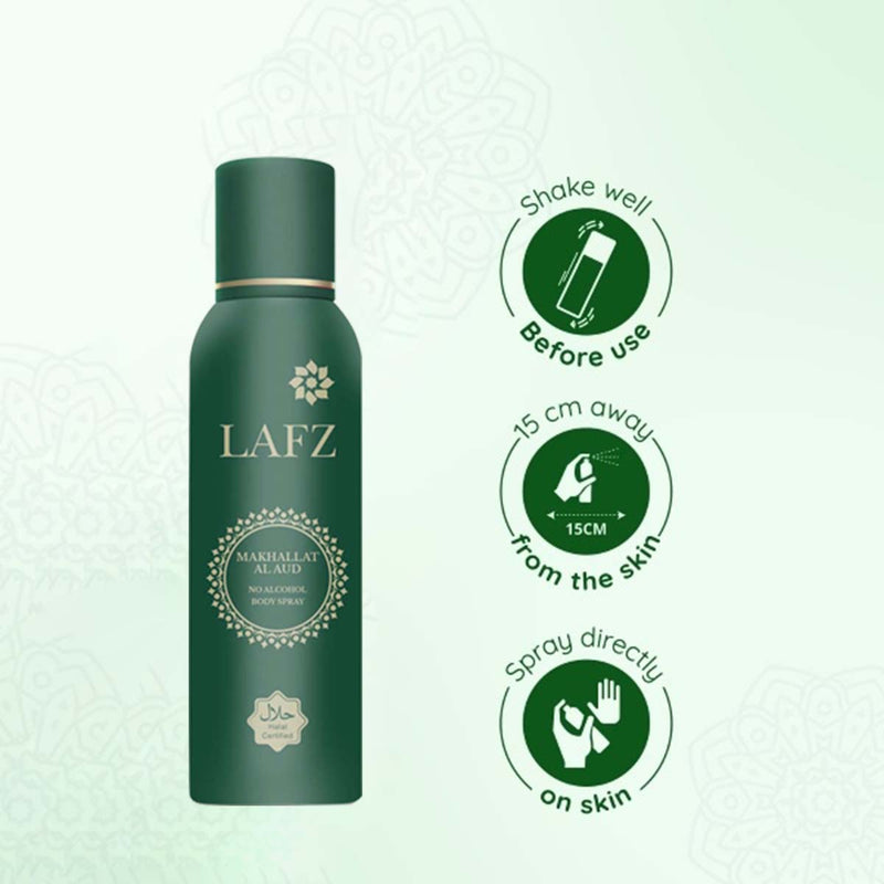 Picture of Lafz No Alcohol Perfume 160 ML Makhallat Al Aud BD