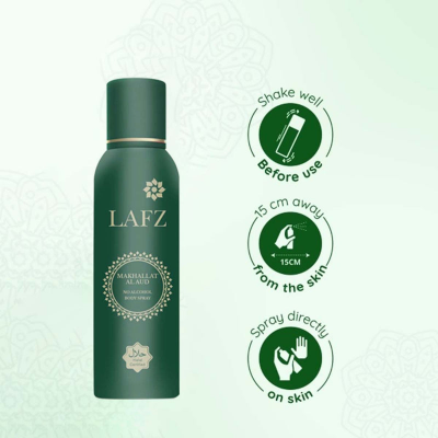 Picture of Lafz No Alcohol Perfume 160 ML Makhallat Al Aud BD