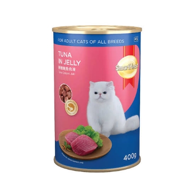Picture of Smart Heart Cat Food Tuna In Jelly (Can) 400 gm