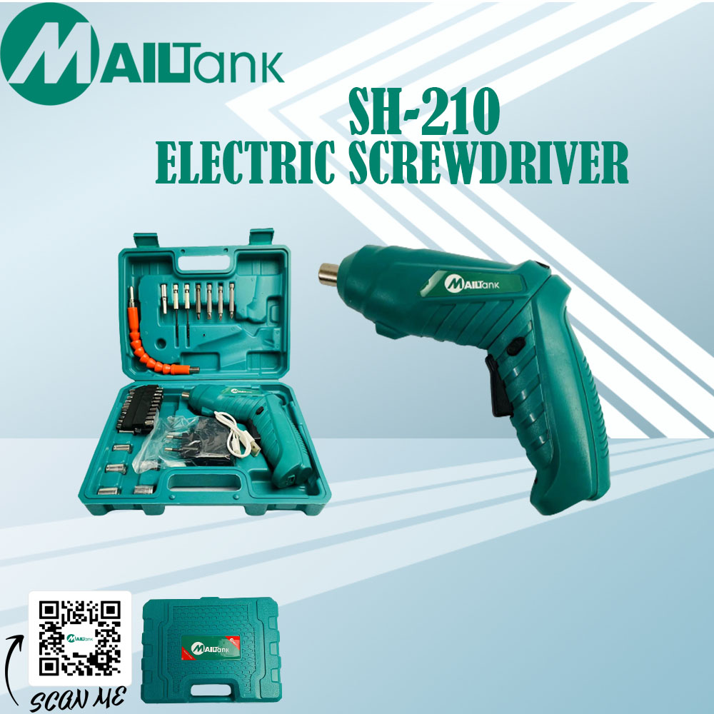 Picture of MailTank Electric Screwdriver with 45Pieces accessories and hardcase