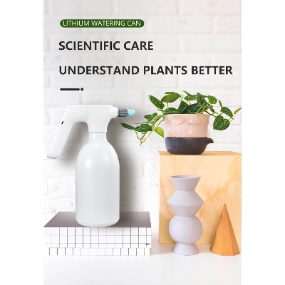 Picture of MAILTank Garden Hand-held Lithium Electric Spray Bottle Nozzle Watering Can