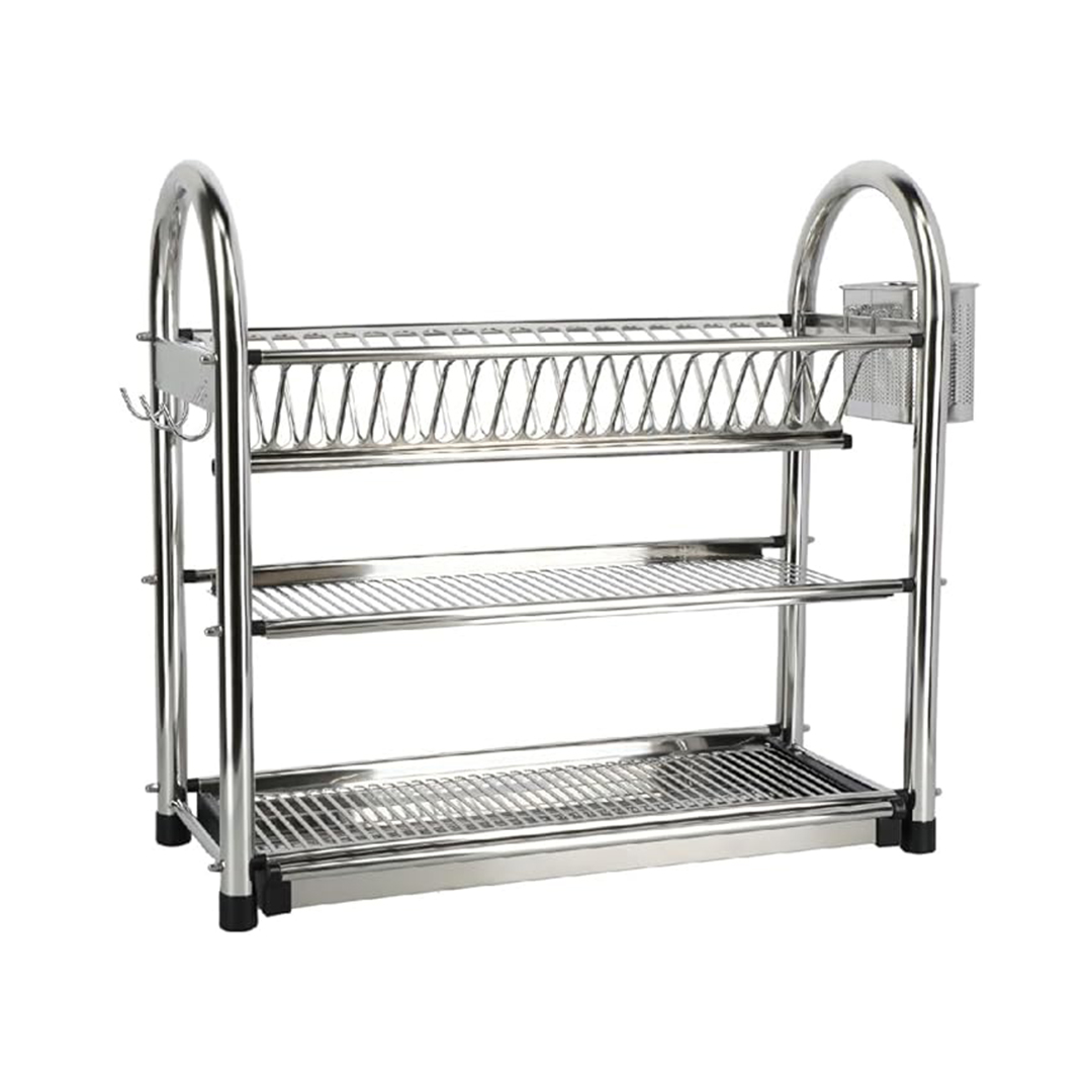 Picture of Prestige Dish Drying Rack Stainless Steel SUS 304 Food Grade 3 Tier (Prestige Dish Drying Rack Stainless Steel SUS 304 Food Grade 3 Tier )