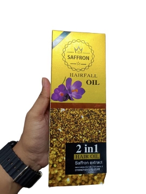 Picture of Saffron Hair Oil 2In1 Hair Oil Saffron Extract