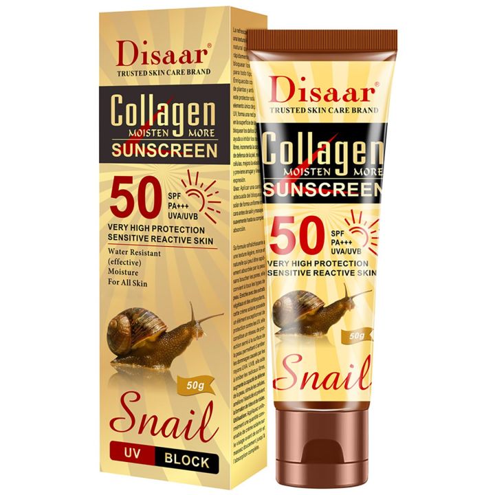 Picture of Disar Collagen Snail Sunscreen Spf50++ (50G)