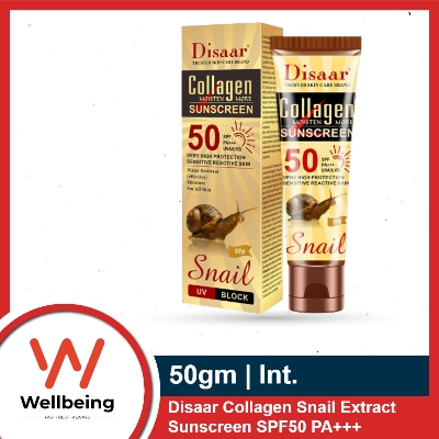 Picture of Disar Collagen Snail Sunscreen Spf50++ (50G)
