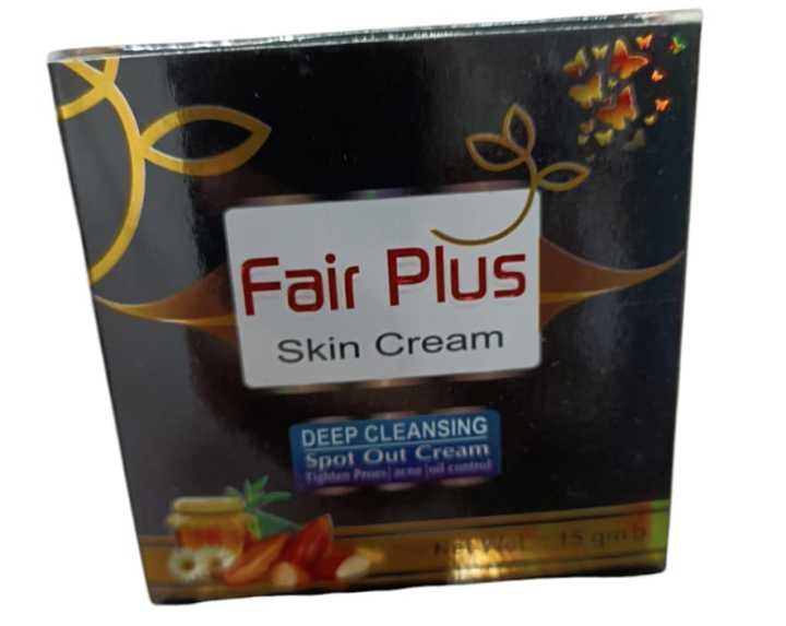 Picture of Fair Plus Skin Cream Deep Cleansing Spot Out Cream 15 Gm