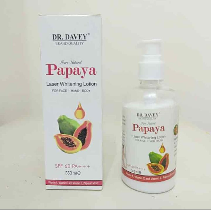 Picture of Dr Davey Papaya Body Whitening Lotion 350ml