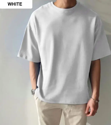 Picture of T-Shirt Drop Shoulder for Men-stylish trendy and comfortable cotton made GSM 210+