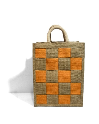 Picture of Jute Bag for Lunch and tiffin carrier for office school gym and tour