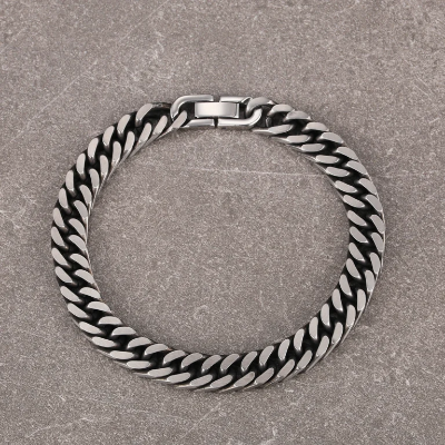 Picture of Fashionable Bangle Stainless Steel Men Bracelet