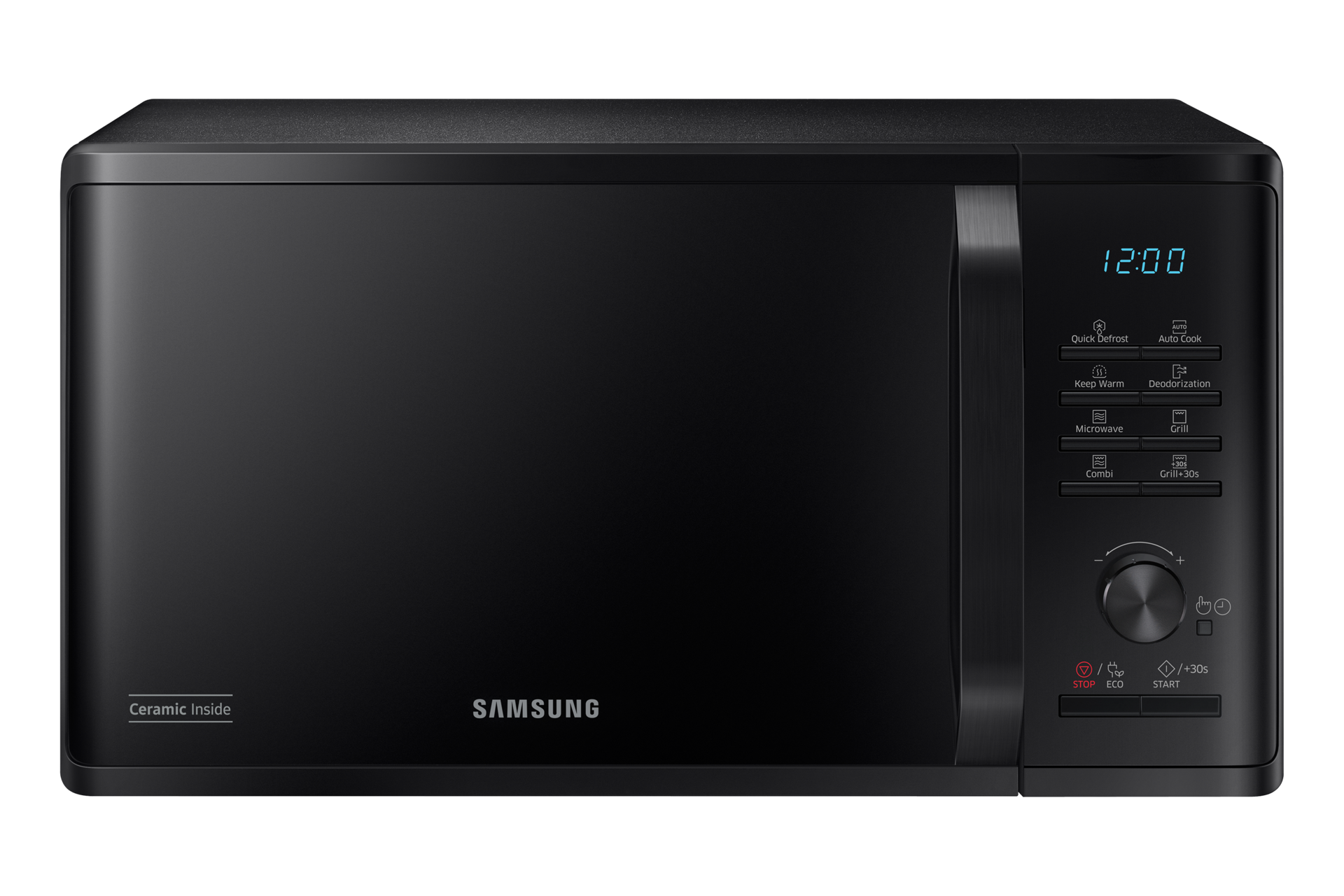 Samsung 23L Grill Microwave Oven with Ceramic Enamel Cavity (MG23K3515AK/D2) 