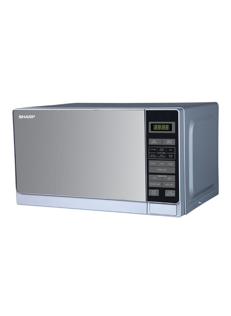 Picture of SHARP R-20MT(S) Digital Panel Microwave Oven, 20L-Silver.
