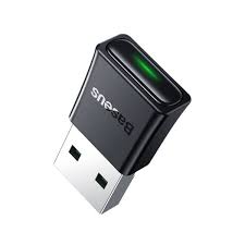 Picture of Baseus BA07 Mini Bluetooth Adapter for PC, USB 5.3 Wireless Bluetooth Dongle Receiver - Black