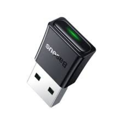 Picture of Baseus BA07 Mini Bluetooth Adapter for PC, USB 5.3 Wireless Bluetooth Dongle Receiver - Black