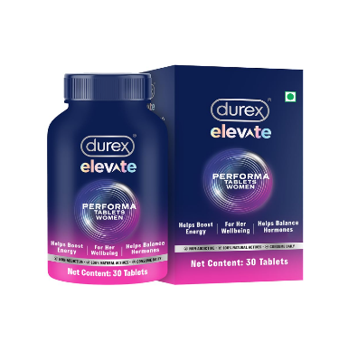Picture of Durex Elevate Performa Tablets For Women - 30 Tablet