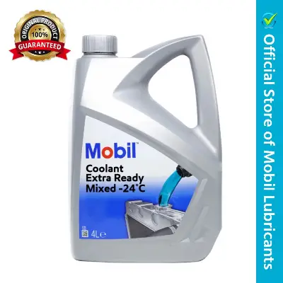 Picture of Mobil Coolant Extra Ready Mixed 24C for Radiator - 4 Liter