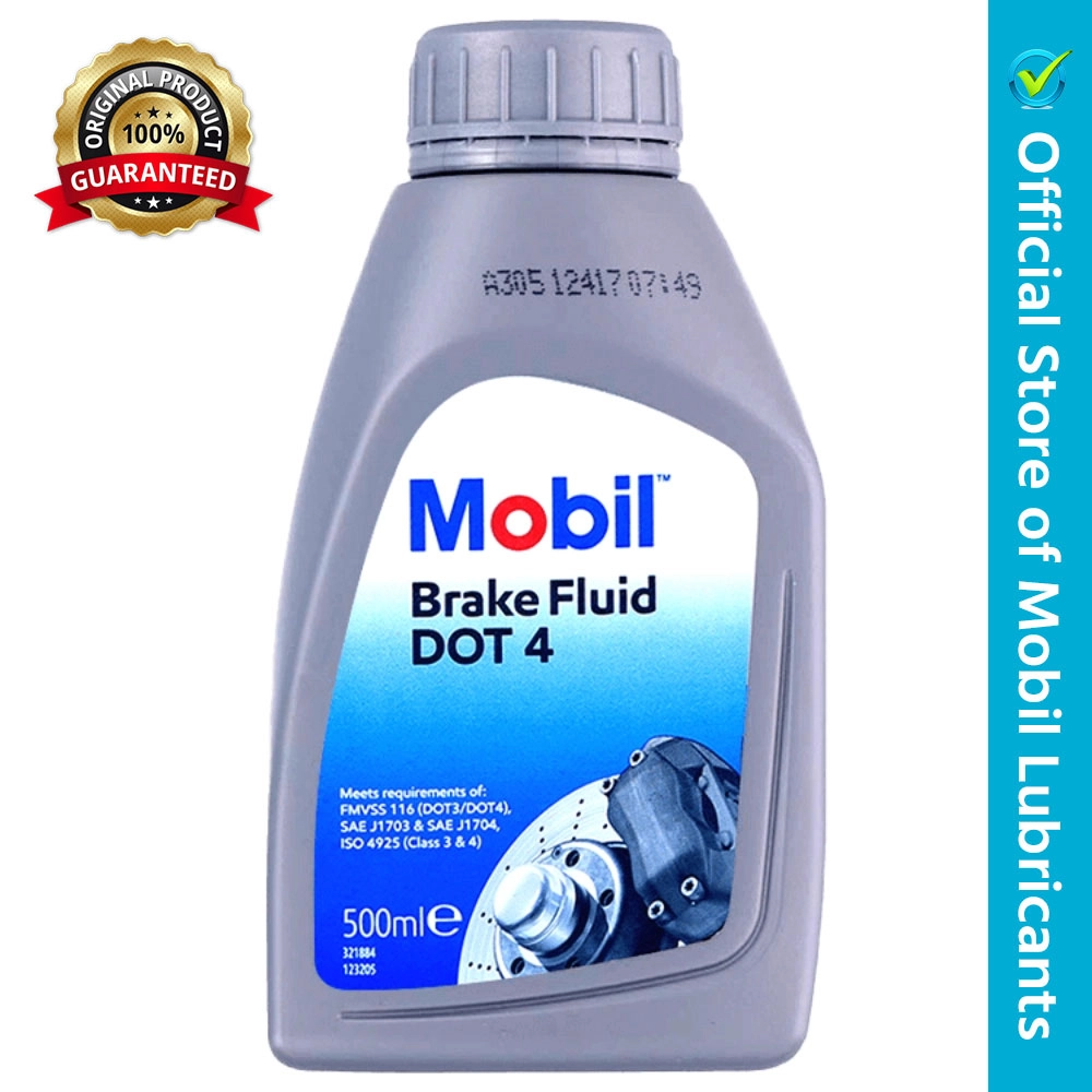 Picture of Mobil Universal Brake Fluid Dot 4 - 0.5 Liter