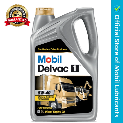 Picture of Mobil Delvac 1 5W 40 Bus & truck engine oils - 5 Liter
