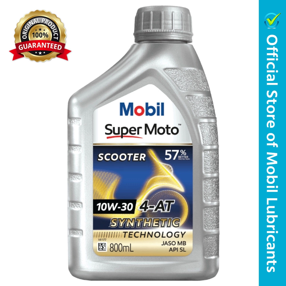 Picture of Mobil Super Moto Scooter 10W-30 Synthetic engine oil - 0.8 Liter