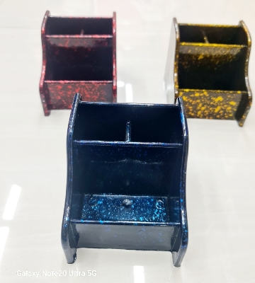 Picture of 3 in 1 pen holder visiting card holder mobile stand