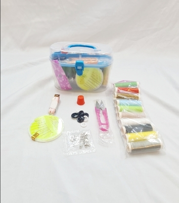 Picture of Sewing Accessories Sewing Kit Needle Box Set 10 in 1 Household Sewing Tools Portable Sewing Kit Portable Sewing Box Kitting Needle Quilting Thread Stitching Embr..