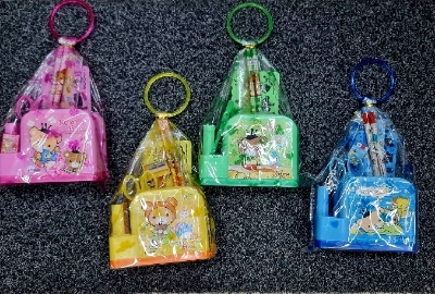 Picture of 8 in 1 communication pen stand with stationary set baby gift set