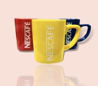 Picture of Ceramic Nescafe Mug Ceramic Coffee Mug Yellow Nescafe1 piece - Coffee